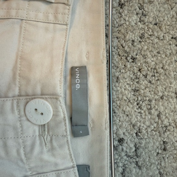 Vince Light Beige Capris with Pockets - Picture 9 of 13